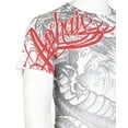 thumbnail image 6 of ARCHAIC BY AFFLICTION Men's T-Shirt S/S DRAGON RACE Biker MMA, 6 of 8