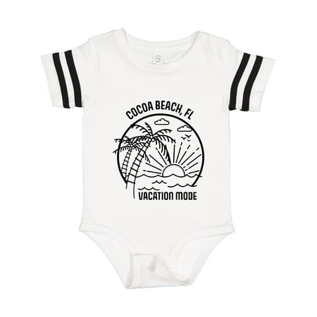 

Inktastic Summer Vacation Mode Cocoa Beach Florida Gift Baby Boy or Baby Girl Bodysuit