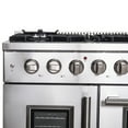 thumbnail image 2 of FORNO Galiano 48" Freestanding French Door Gas Range, 2 of 7