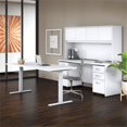 thumbnail image 2 of Bureau Debout Réglable en Hauteur Studio C 72W en Blanc - Bois d'Ingénierie, 2 of 8