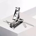 thumbnail image 2 of HX OUTDOORS Keychain Nail Clippers Ultra Sharp Sturdy Fingernail/Toenail Clipper, 2 of 8