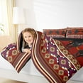 thumbnail image 4 of Feelyou Western Boho Aztec Twin Comforter Sets, Cowgirl Cowboy Bedding Set, 2-Piece, 4 of 8