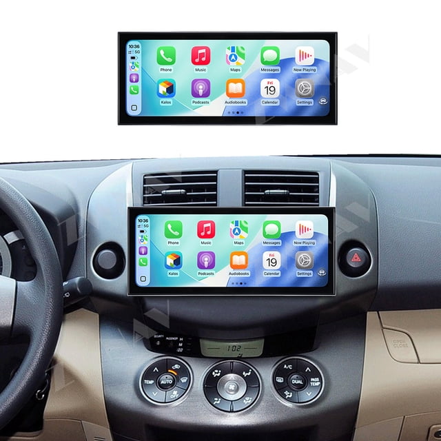 ZWNAV 15.8 inch Android 15 Car Radio For Toyota RAV4 2006-2012 HD Multimedia Video Player Navigation GPS DVD 4G DSP Stereo Bluetooth