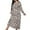 Multicolor, variant on Long Nightgowns for Women Fashion Leopard Print Full Length Short Sleeve Nightshirt Soft Plus Size Sleepwear Graphic Loungewear