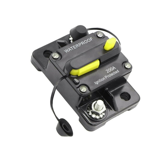 facefd 30-300 AMP Disjoncteur IP67 Étanche 12V-48V Manuel Réinitialisation Fusible 200A