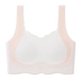 thumbnail image 7 of Hduncf Girls Sports Bra Elasticity Strap Seamless Bralettes Padded Wireless No Show Full Coverage Comfort Breathable Underwear Pink 12-13Years, 7 of 7