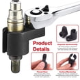 thumbnail image 4 of YTCYKJ 5Piece Automotive Oxygen Sensor Tool Set – Offset Wrench & Thread Chaser for Easy O2 Sensor Removal, 4 of 9