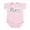 Petal Pink, variant on CafePress - Paris Only Infant Bodysuit - Baby Light Bodysuit, Size Newborn - 24 Months