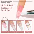 thumbnail image 2 of Escultura de uñas sólidas Builder Gel MIZHSE, 4 colores, UV LED, 2 of 8