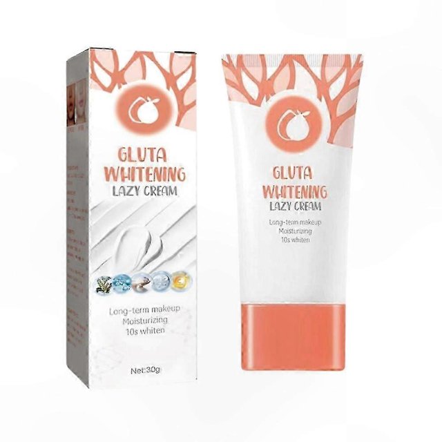 Whitening Exfoliating Gel Cream with Orange Extract for Lazy Skincare Routine