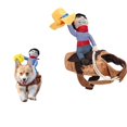 thumbnail image 1 of Pet Costumes Cat Riding Transformer Costume Spooky Halloween Dog Clothes S-XL, 1 of 6