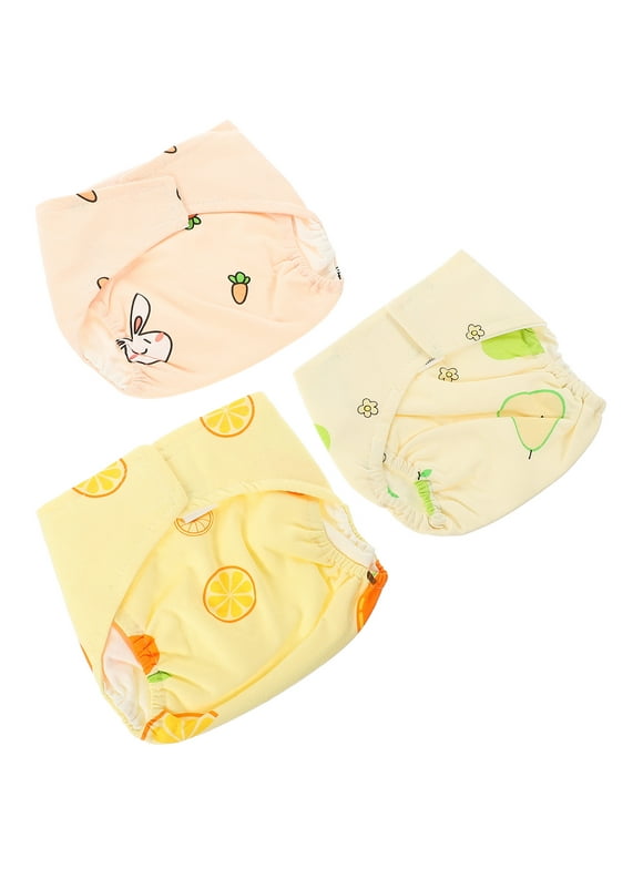 3 Pcs Infant Diapers for Newborns Baby Bags Training Pants