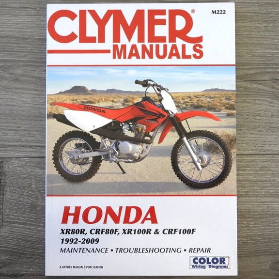 Service & Repair Manual for Honda CR CRF XR 80 100 CRF80 CRF100 XR80 XR100 1992-2009