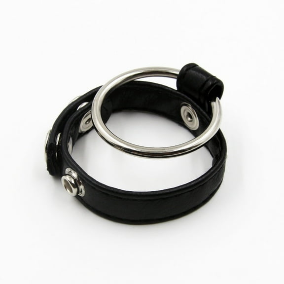 Black PU Leather Body massager Personal Massage for Men Adjustable