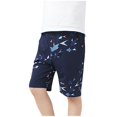 thumbnail image 1 of Odeerbi 5-13 Años Niños Bermudas Deportivas de Verano Bonito Estampado Entrenamiento Atlético Pantalones Cortos de Algodón Transpirable Pantalones Cortos Informales, 1 of 9
