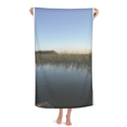 thumbnail image 1 of Water Connected To The Sky Scenery Hand Towel Bath Facecloth Soft Cotton Washcloth, 1 of 4