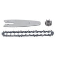 thumbnail image 4 of 129mm Chainsaw Guide Plate Chain Sprocket Set Steel 4 Inch Mini Handheld Electric Pruning Saw, 4 of 15
