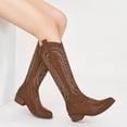 thumbnail image 5 of Ecetana Women's Cowboy Boots Embroidered Western Cowgirl Boots Chunky Heels, 5 of 6