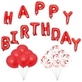thumbnail image 1 of KAKOWELY 1 juego de arco de globos para cumpleaños, kit de decoraciones con globos, adornos para baby shower, 1 of 4
