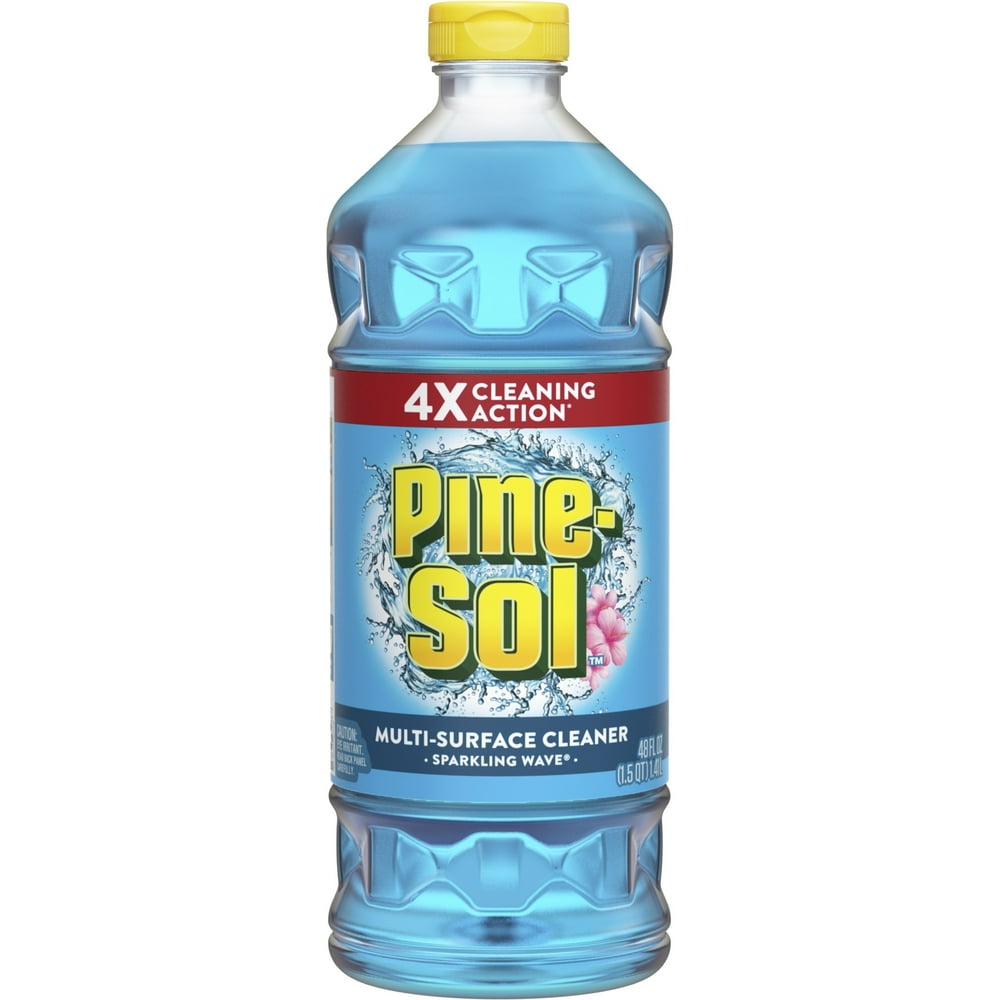 PineSol All Purpose Cleaner, Sparkling Wave, 48 oz Bottle Walmart