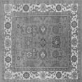 thumbnail image 1 of Ahgly Company Indoor Square Oriental Gray Industrial Area Rugs, 3' Square, 1 of 4