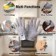 thumbnail image 3 of Guantes resistentes a cortes JM Guantes de trabajo cocina protección nivel 5 L 1 par, 3 of 5