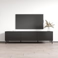 thumbnail image 5 of Nova 3K TV Stand for TVs up to 85", Mid-Century Modern Matte 73" Entertainment Center, TV Media Console with Storage Cabinets, 5 of 5