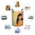 thumbnail image 4 of Hand Drawing Love Mothers Day Laundry Hamper Small Storage Basket/Toy Organizer/Dirty Clothes Bucket, 4 of 5