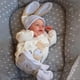 thumbnail image 3 of Reborn Baby Doll Zero Pam, bebé prematuro de silicona, 43 cm, realista, 3 of 5
