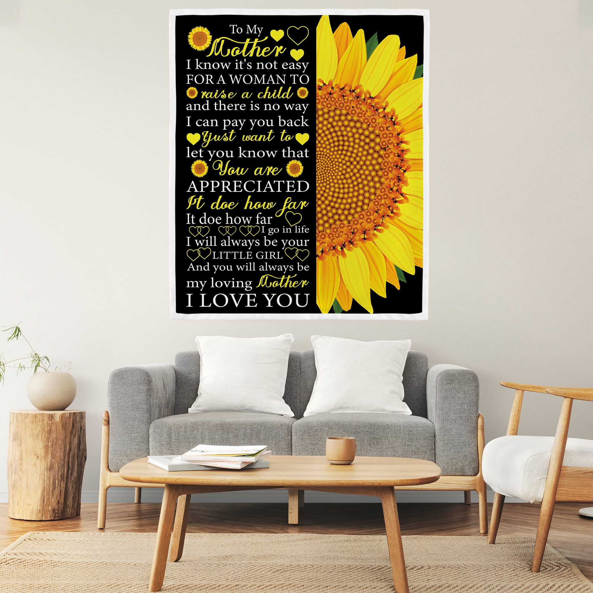 Soft Warm Mom Blanket - Birthday Gift Blanket for Mom Happy Mothers Day Throw Gift for Mother, Wife, Grandma from Daughter, 30"x40"