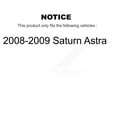 thumbnail image 2 of Transit Auto Front Right (Passenger Side) Hub Bearing Assembly Suspension Lower Ball Joint Outer Tie Rod End and Sway Bar Stabilizer Link Kit for Car 2008-2009 Saturn Astra K7T-104683, 2 of 11