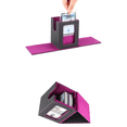 thumbnail image 4 of Boîte de Cartes à Collectionner Premium pour Protéger les Cartes Boîte de Cartes à Collectionner Adaptée pour Deck Boîte de Cartes en Cuir Rouge,1 * Boîte de Cartes à Collectionner 1 * Porte-Cartes 2 * Séparateur,Rouge, 4 of 8