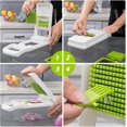 thumbnail image 2 of Vegetable slicer mandolin cutter, 12 in 1 Professional multifunctional vegetable cutter mandolin wit, 2 of 4
