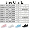 thumbnail image 2 of Women's Orthopedic Mesh Sneakers, Lace Print Breathable Arch Support Shoes, 2 of 7