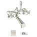 thumbnail image 2 of U.3531X-PN Perrin and Rowe Collection Exposed Bathtub/Shower Mixer Valve Only With Cross Handles: Polished, 2 of 2