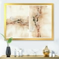 thumbnail image 3 of Designart 'Abstract Yelllow Red Beige and Pink Spots Pastel' Modern Framed Art Print, 3 of 4