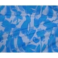 thumbnail image 4 of oneOone Polyester Spandex Medium Blue Fabric Florals Quilting Supplies Print Sewing Fabric By The Yard 56 Inch Wide-90C, 4 of 4