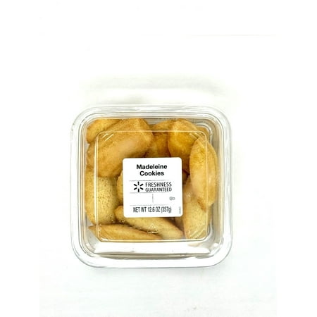 Freshness Guaranteed Soft & Baked Madeleines Cookies, 12.6 oz Plastic Tub, Shelf-Stable