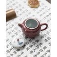 thumbnail image 4 of Tea Cup Set Household Anti Scalding Tea Making Kettle Teaware 150ml Creative Small Apple Pot Hand-painted Purple Butterfly Porcelain Teapot Teapots & Coffee Servers Travel Tea Set, 4 of 9