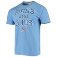 thumbnail image 2 of Men's Light Blue St. Louis Cardinals Hyperlocal Tri-Blend T-Shirt, 2 of 3