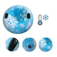 thumbnail image 3 of Inflatable Ski Ring Winter Christmas Snow Toy Adult Inflatable Snowboard Cold- Sled Thickened Drag Ring, 3 of 4