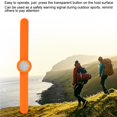 thumbnail image 3 of Lámpara De Brazo De Muñeca Con Luz De Advertencia Led Para Correr De Noche Al Aire Libre Ciclismo Camping Escalada Monstrate EL008896-00, 3 of 6