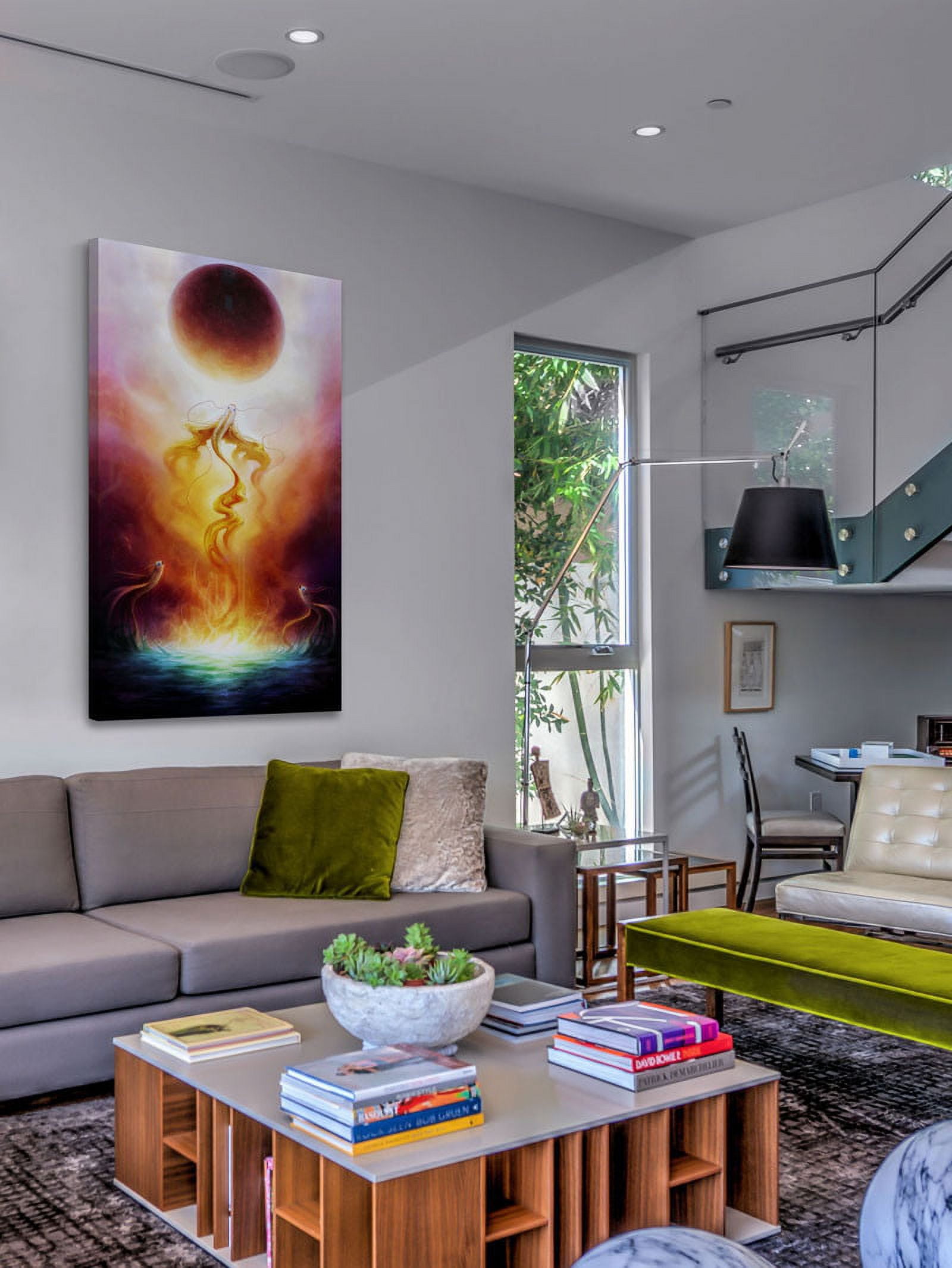 MARMONT HILL  - Handmade Resurrection Painting Print on Canvas 12 x 24
