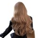 thumbnail image 2 of Peluca Larga Ondulada Rubia Fresa de 26 Pulgadas Suyoo Cabello Sintético Natural, 2 of 5