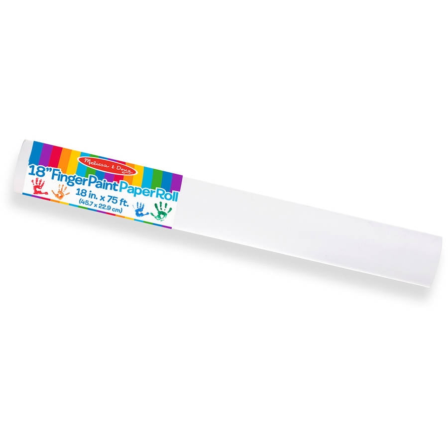 melissa and doug finger paint paper
