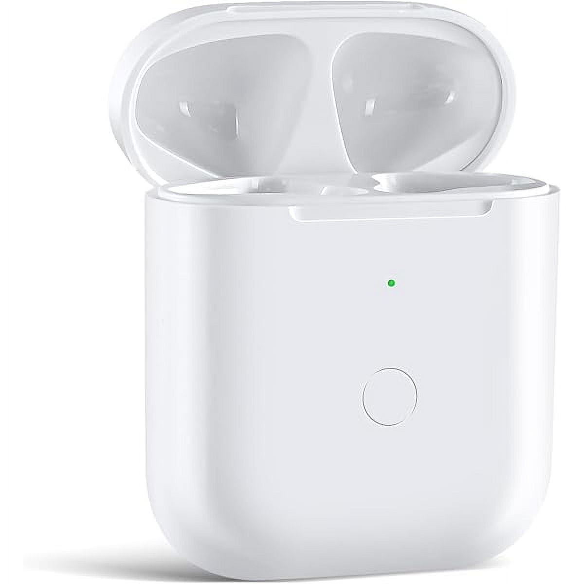 Apple ワイヤレス充電ケース Wireless Charging Case… Apple Wireless Charging Case for AirPods, White, 3.98 x 3.98 x