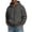 Dark Gray, variant on Men's Big and Tall Full Zip Hooded Sweatshirt Jacket with Pockets Drawstring Hood Long Sleeve Warm Fall Winter Casual Outerwear for Men Gray XXXXXL