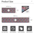 thumbnail image 3 of Yayeee Faucet Mat for Kitchen Sink 14.7" Diatomite Long Splash Guard Pad, Colorful Mandala Pattern, 3 of 7