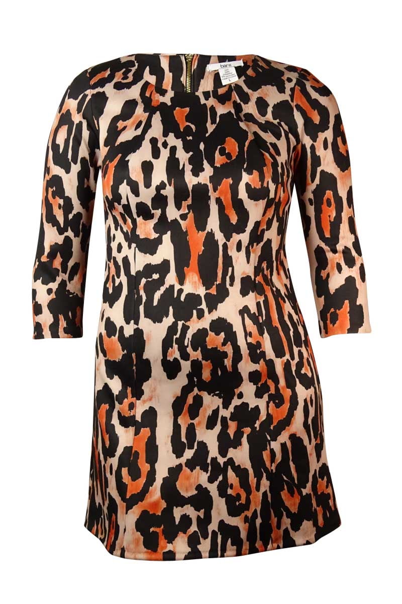 leopard print dress walmart