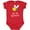Red, variant on Inktastic I'm the Queen Cute Queen Bee Boys or Girls Baby Bodysuit